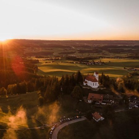 Panoramagasthof Auf Dem Auerberg Bernbeuren Esterno foto