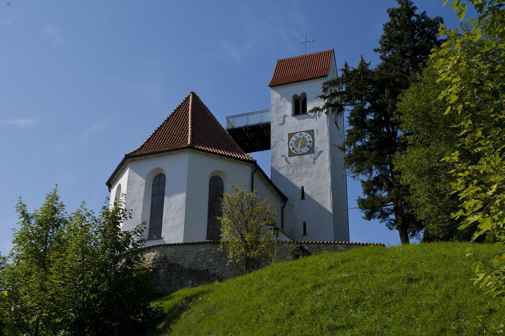 Panoramagasthof Auf Dem Auerberg Bernbeuren Esterno foto