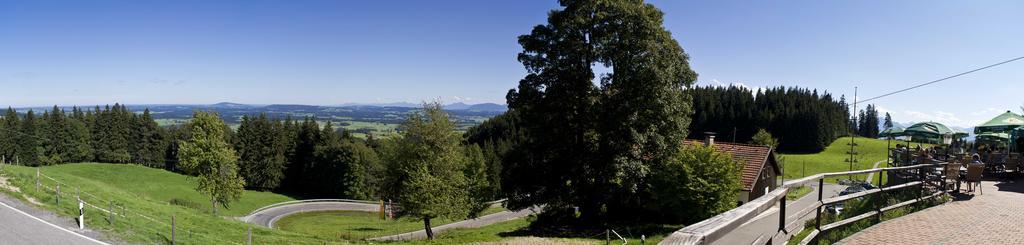 Panoramagasthof Auf Dem Auerberg Bernbeuren Esterno foto