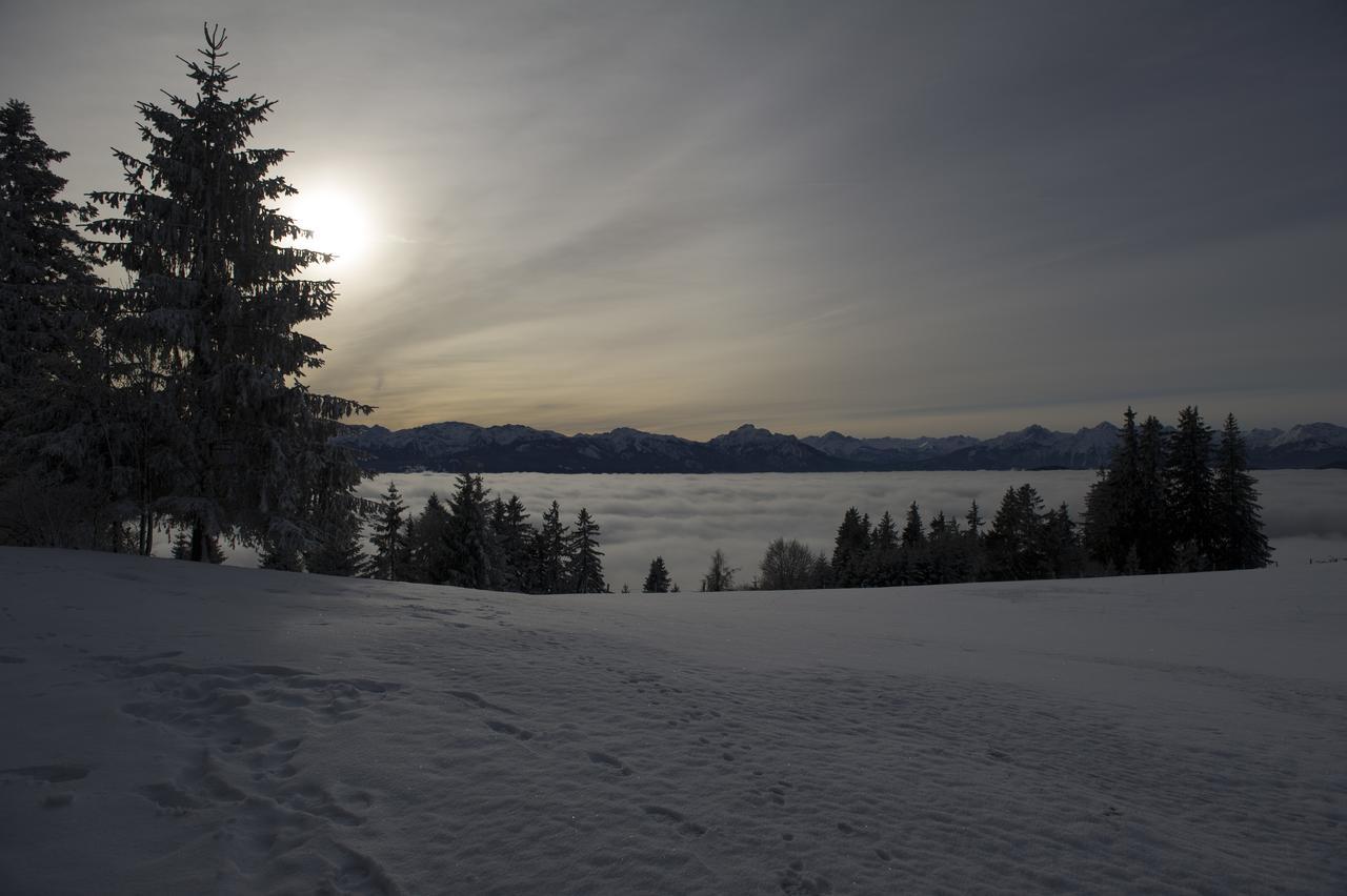 Panoramagasthof Auf Dem Auerberg Bernbeuren Esterno foto