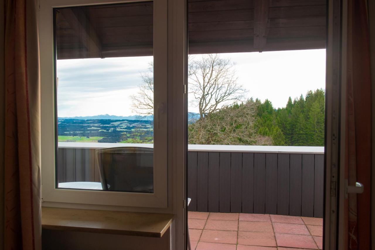 Panoramagasthof Auf Dem Auerberg Bernbeuren Esterno foto