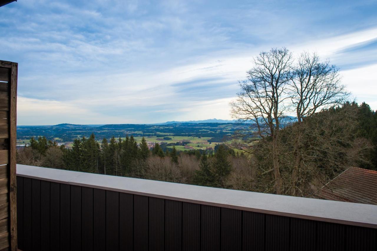 Panoramagasthof Auf Dem Auerberg Bernbeuren Esterno foto